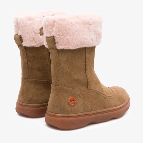 Camper Kiddo Winter Boots Brown - Kids Singapore OEWWJV-946